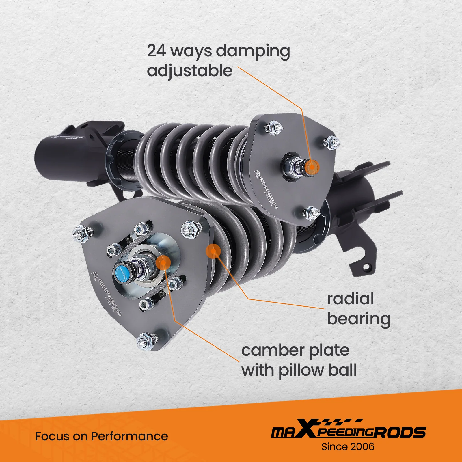 

Coilover Suspension for To yota Corolla E90 E100 E110 AE92 AE101 AE111 1987-2002