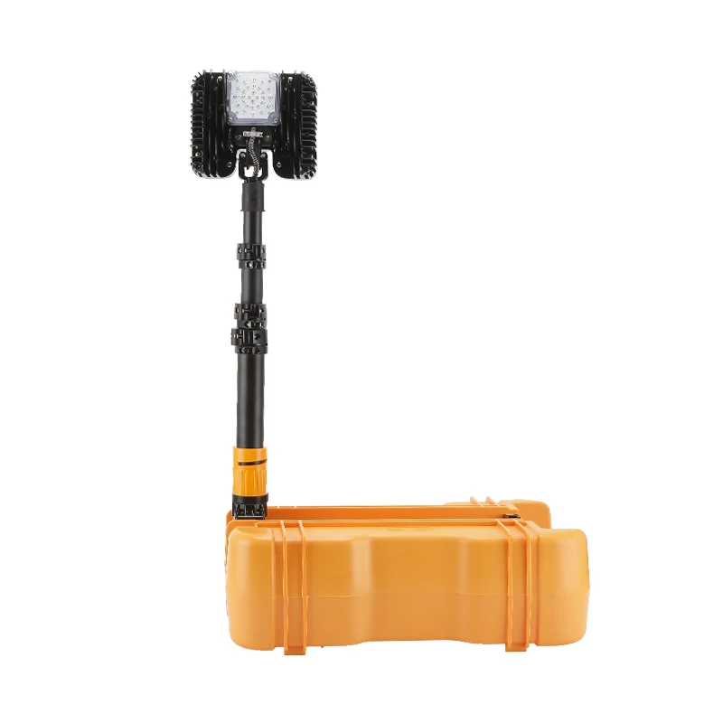 Telescopic Masts Working LED Mobile  Portable Emergency  Rechargeable Flood Light Photography Fill Explosion-proof Lamp