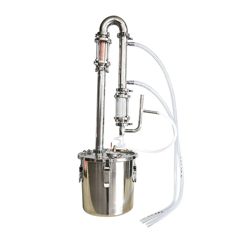 Household integrated automatic essential oil hydrosol extractor distilled water machine