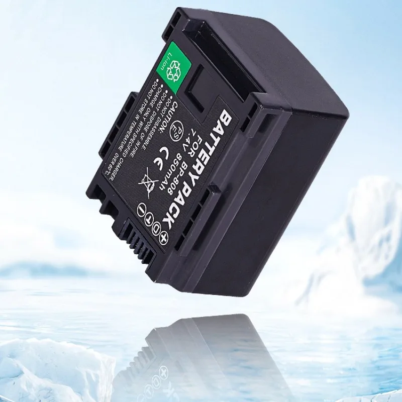 850mAh استبدال لبطارية Canon BP-808 BP-809 BP-807 لكاميرا الفيديو Legria HF S11 / HF S100 / HF21 / HF200 / HF S10