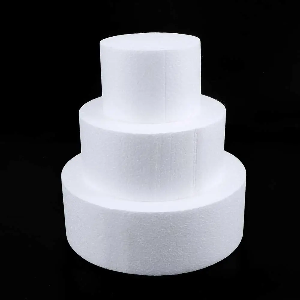 4/6/8 Inch Accessories Flower Polystyrene Party Decor Cake Dummy Modelling Styrofoam Foam Sugarcraft