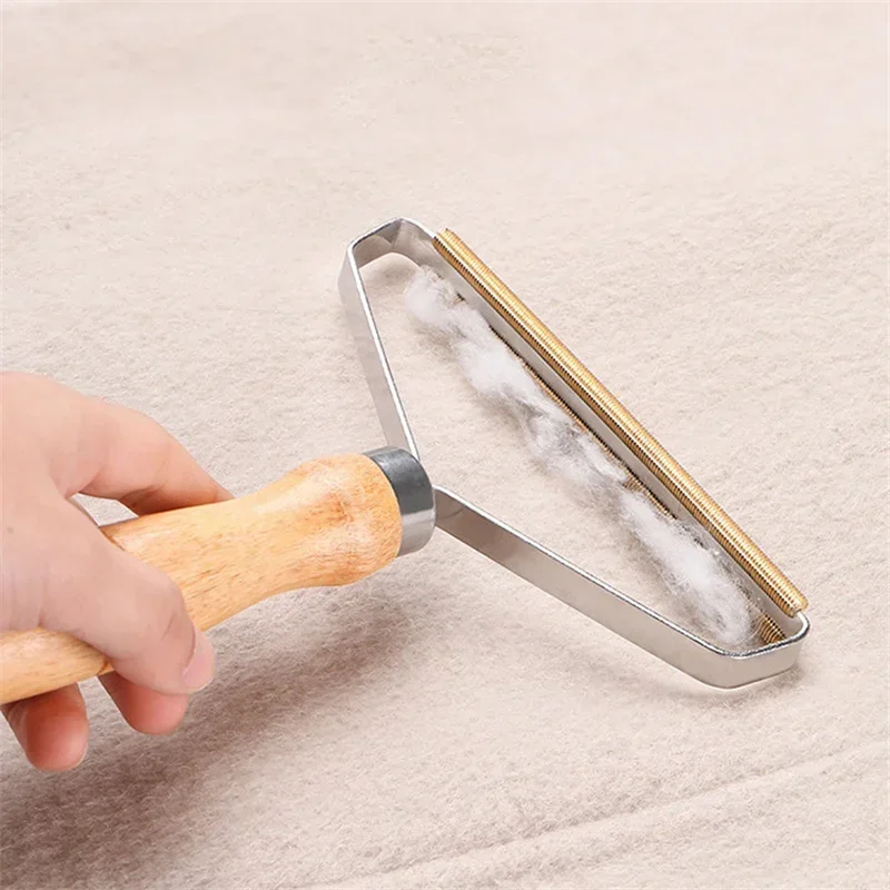 Portable Manual Hair Scraper Fabric Sorting Smoothing Tool Hair Removal Agent Carpet Wool Coat Hair Removal Ball Knitting Tool
