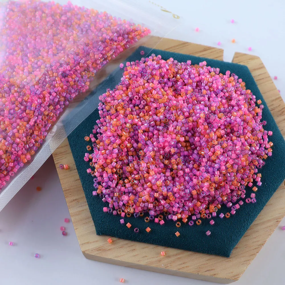 Japanese Imported Miyuki Mixed Color Delica 10g/tube Seed Beads Jewelry Accessories Suitable for All Kinds of DIY Production