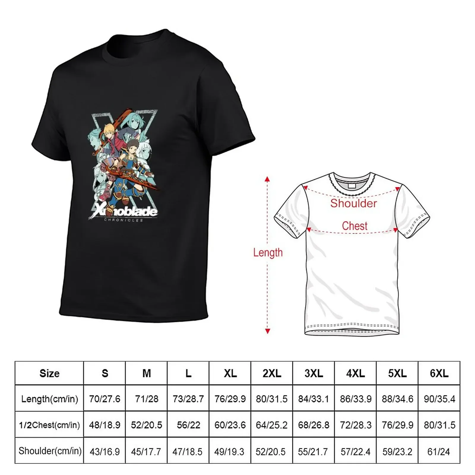 GatoTee Enjoystick Xenoblade Classic TShirt Unisex T-Shirt funnys cute clothes blanks plain t shirts men