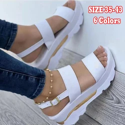 Sandals Woman Summer Fashion Women's Sandals Sexy Sandals Woman Wedge Footwear Female Women's Orthopedic Sandal Women Shoes