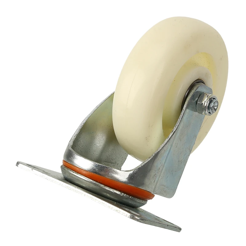 عجلة عالمية مقاس 4 بوصات من Premium Boutique - بناء نايلون منخفض الجاذبية ودعامة PP للصامتة #6