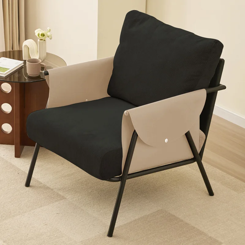 เก้าอี้โซฟาพักผ่อนเรียบง่ายหรูหราเบาสําหรับบ้านและธุรกิจสําหรับคนเดียวอเนกประสงค์เก้าอี้พักผ่อน