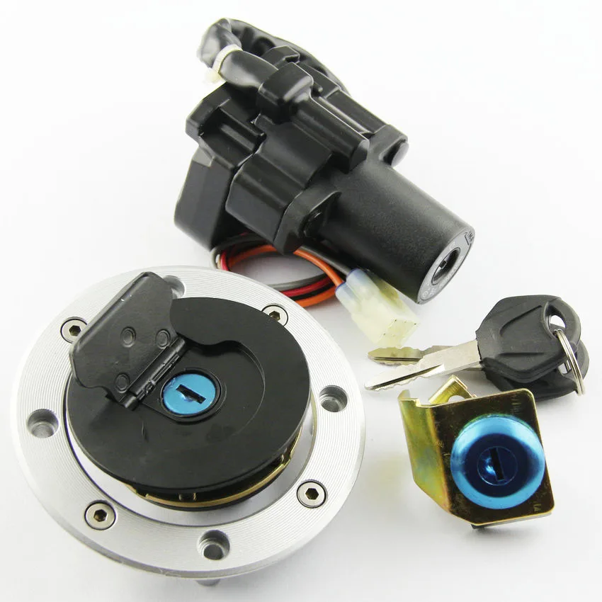 

Motorcycle Fuel Gas Tank Cap Cover Lock Set For Suzuki GSX1300RX GSX1300RY GSX1300R K1 K2 K3 K4 K5 K6 K7 Hayabusa Accessories