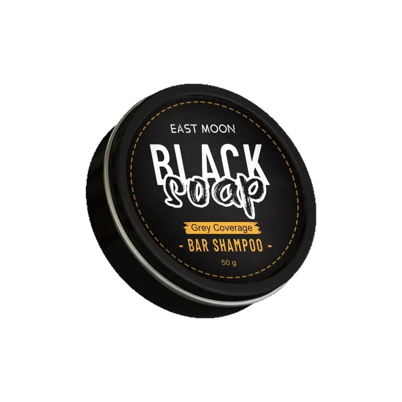Men's Black Hair Soap Nutrient-Rich Formula Deep Cleansing And Itch Relief Shampoo Bar For Hair Repair And Nourishment