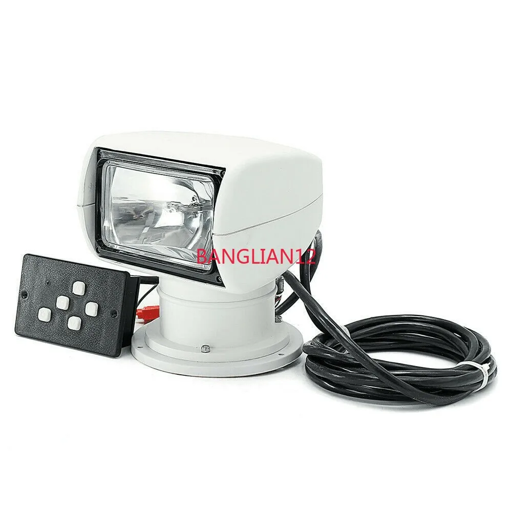 Marine yacht remote control searchlight 12/24V 100W 180 * 180 * 210mm hardware accessories