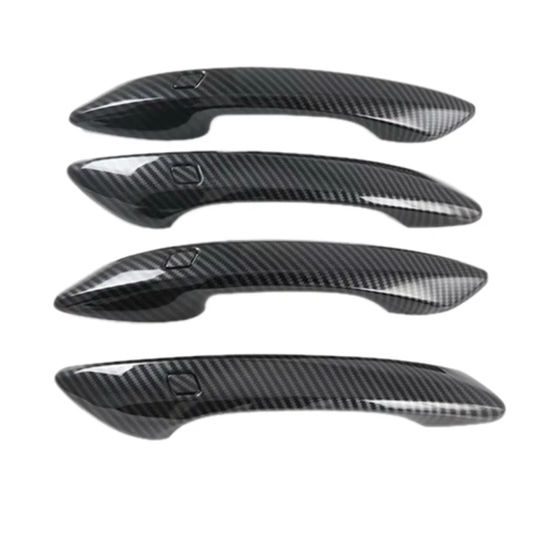 

Автомобильная ABS углеродное волокно, внешняя боковая дверная ручка, накладка для Hyundai Sonata 2020 2021