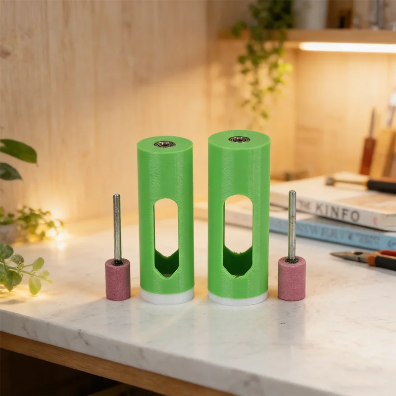 Battery Solder Joint Grinder Kit​ for 18650/21700 Cells, High-Efficiency Polishing Tools, Grinding Sleeve, DIY Repair Accessory