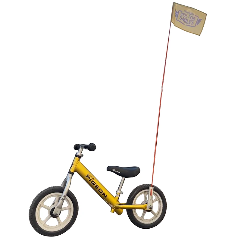 

Custom Printed Bicycle Flag, Safety Flags, Advertising Bike Flagpole, Advertising Flags for Field Dayse, Club, Team