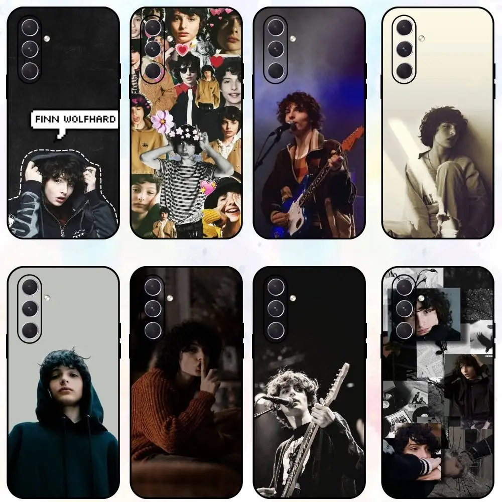 F-Finn W-Wolfhard Actor   Phone Case For Samsung Galaxy A73,A72,A71,A70,A53,A52,A51,Others Soft Black Shell