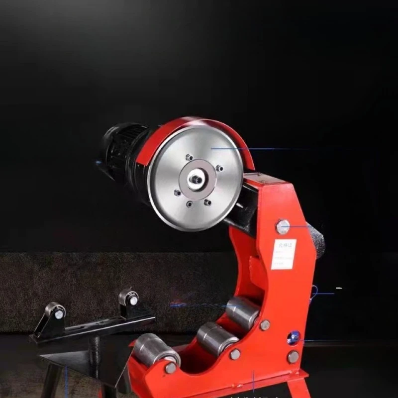 Fire pipe cutting machine, electro-hydraulic galvanized pipe iron pipe