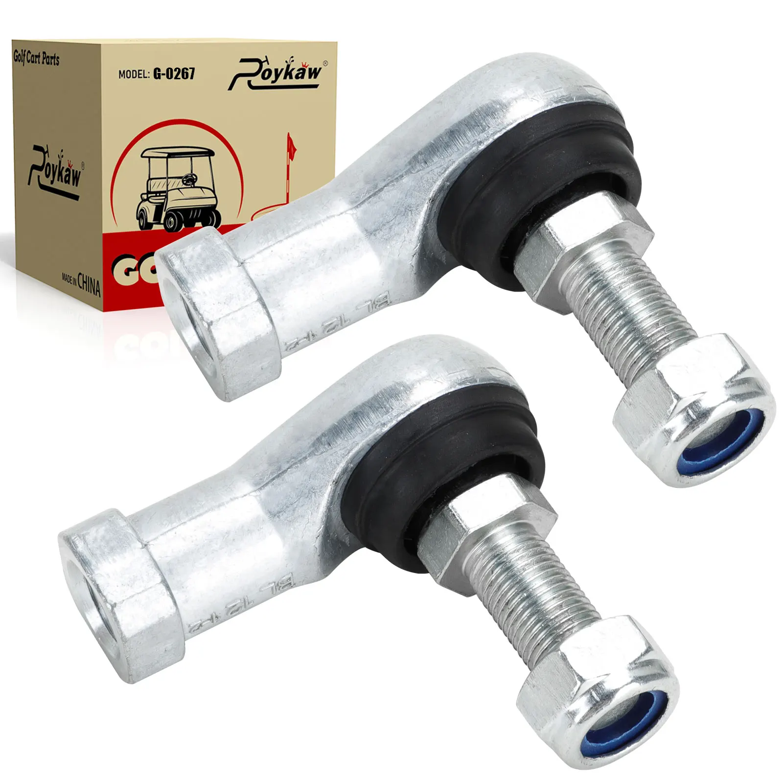 

Roykaw Golf Cart Outer Tie Rod End for Yamaha G22/ G27/ G29 2003-up, OEM# JU0-F3841-00-00