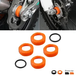 Tapa de protección de rodamiento de rueda delantera y trasera, accesorio para KTM 2017-2023 EXC 300, EXC-F 350 EXC-W 500, Husqvarna TE 300 FE 450 GasGas EC 300