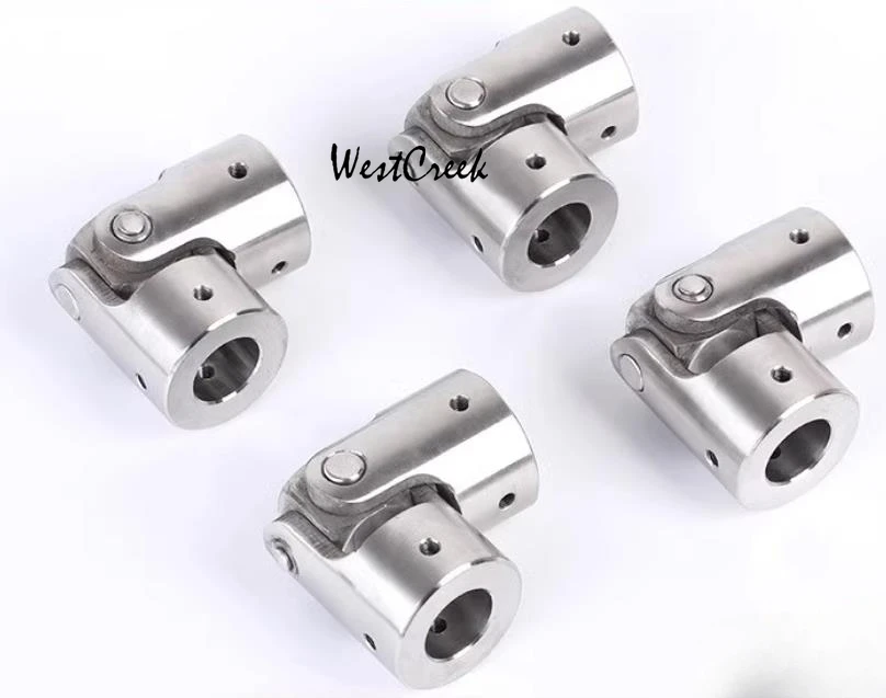 WESTCREEK 8mm 10mm 12mm 14mm 15mm ID SUS 304 stainless steel candan universal joint SS304 Precision cross universal joint