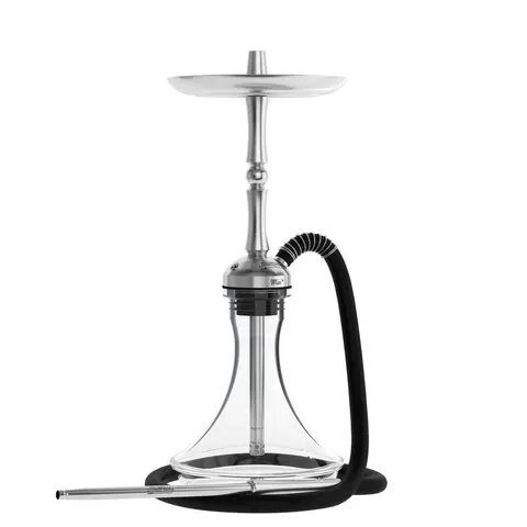 MattPear Mini S Ball Shisha Hookah Set Full 304 Stainless Steel with MattPear Mini Clear Cone Base