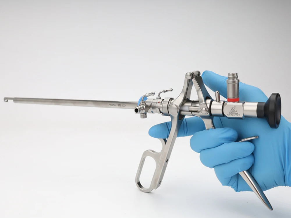 2026 New Urology Instruments Straight Ureteroscopy Lithotriptoscope Set With Visual Obtuator