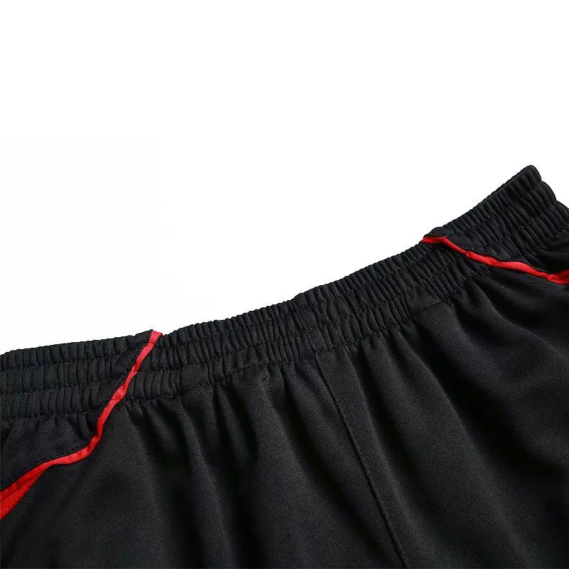 Pantalones de chándal finos a rayas para hombre, pantalones Capris de secado rápido para entrenamiento de baloncesto, fútbol, gimnasio, senderismo