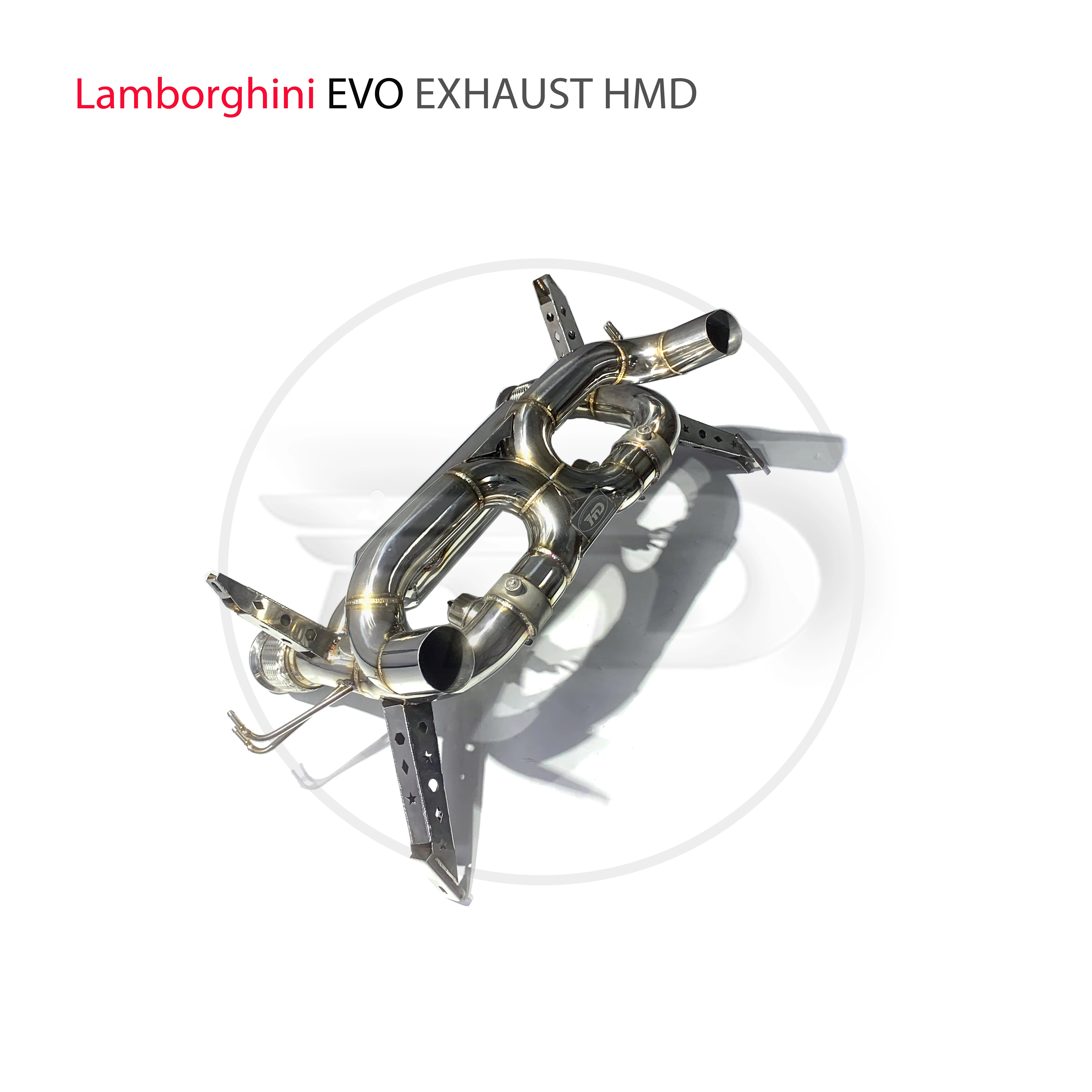 

HMD Car Accessories Stainless Steel Exhaust Assembly Catback For Lamborghini Huracan EVO Auto Replacement Parts Valve Muffler