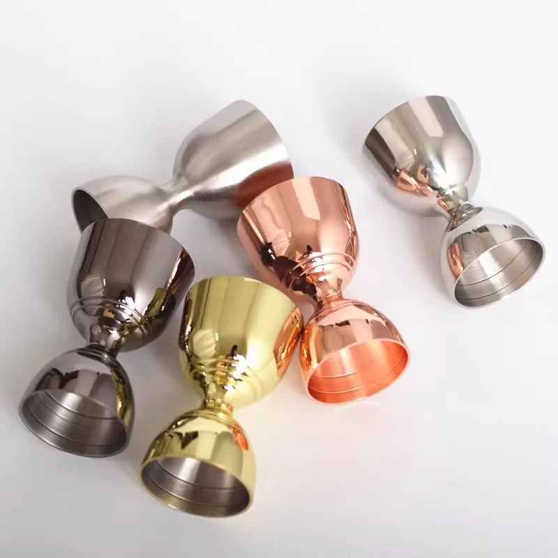 

30/60ml Indian Style Jigger Measuring Cup Tools Bar Measure Cocktail Jigger Slim Waist Cocktail Jigger Bar Tools