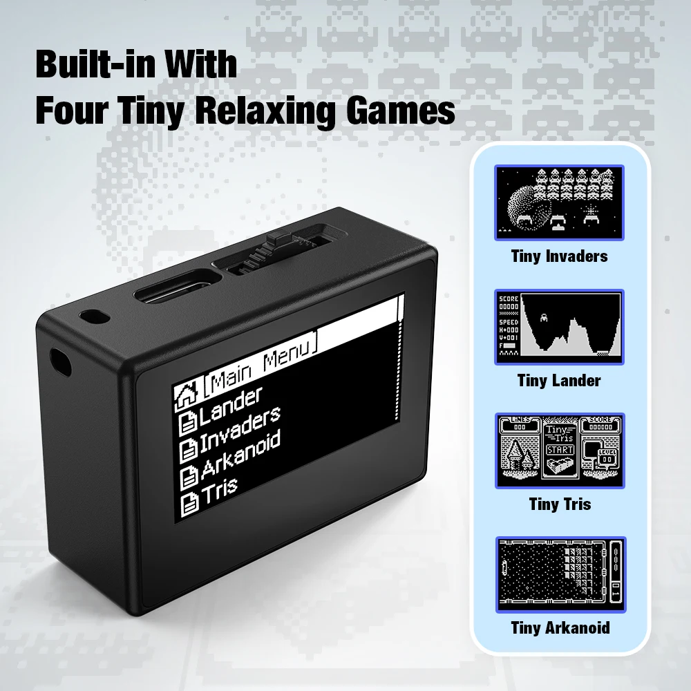 EPICJOY Smart NFC Pixl.js Emulator for Switch/Switch2 NS Wii U 3DS OLED HD Smart Simulator Bluetooth-Compatible Gaming Accessory