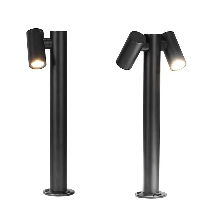 Outdoor LED landscape spotlight, die-cast aluminum lawn light IP65 waterproof, light sensor, high color rendering index 90