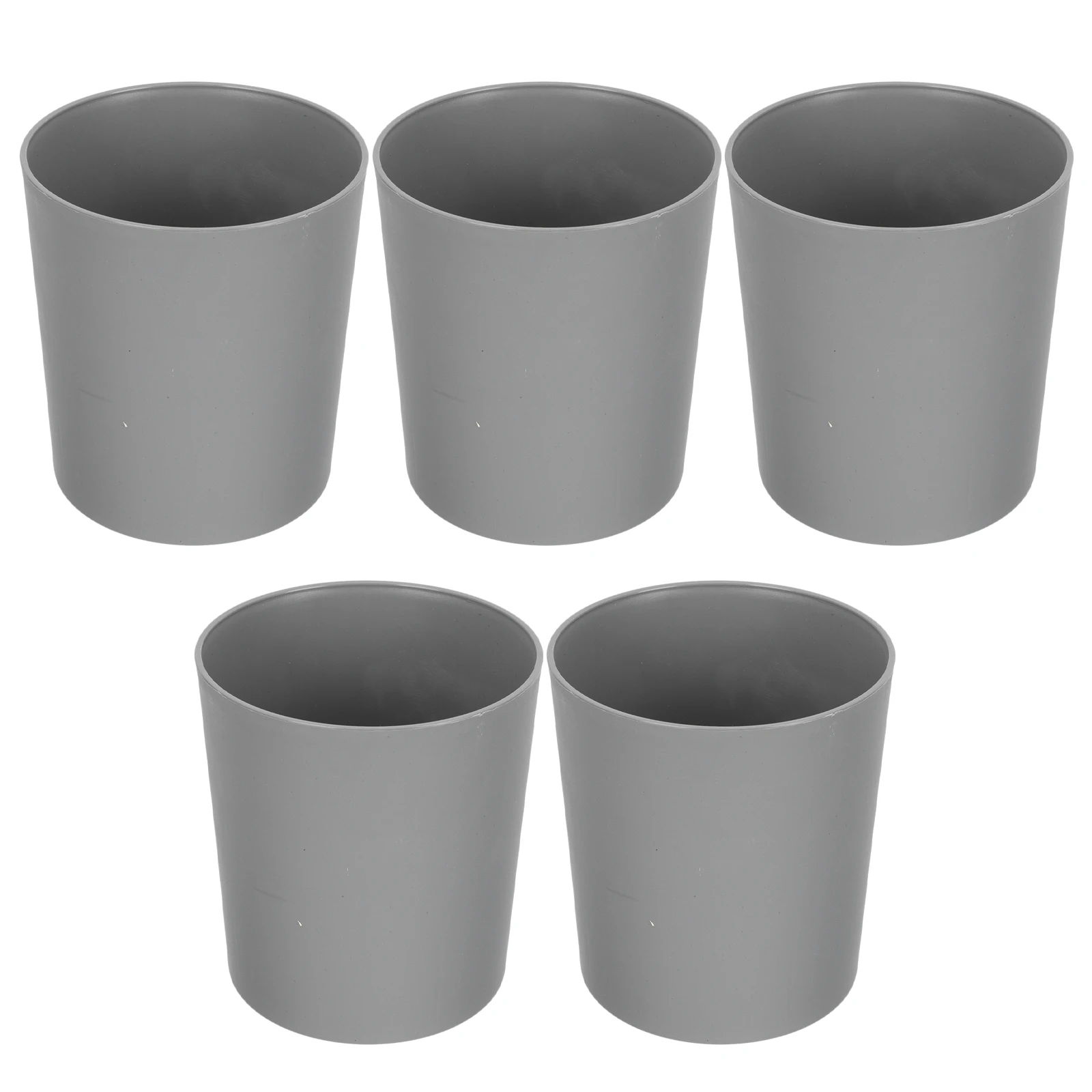 

5pcs Creative Flower Pot Sets Succulent Plant Pots Simple Plastic Flowerpots Lightweight Garden Bonsai Nursery Planting