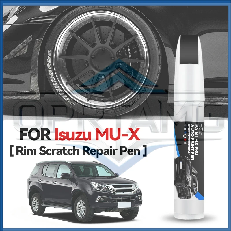 

Wheel Hub Touch Up Paint Pen For Isuzu MU-X 1996-2025 Paint Repair Pen Touch Up Scratch Remover DIY Auto Accessories Black White