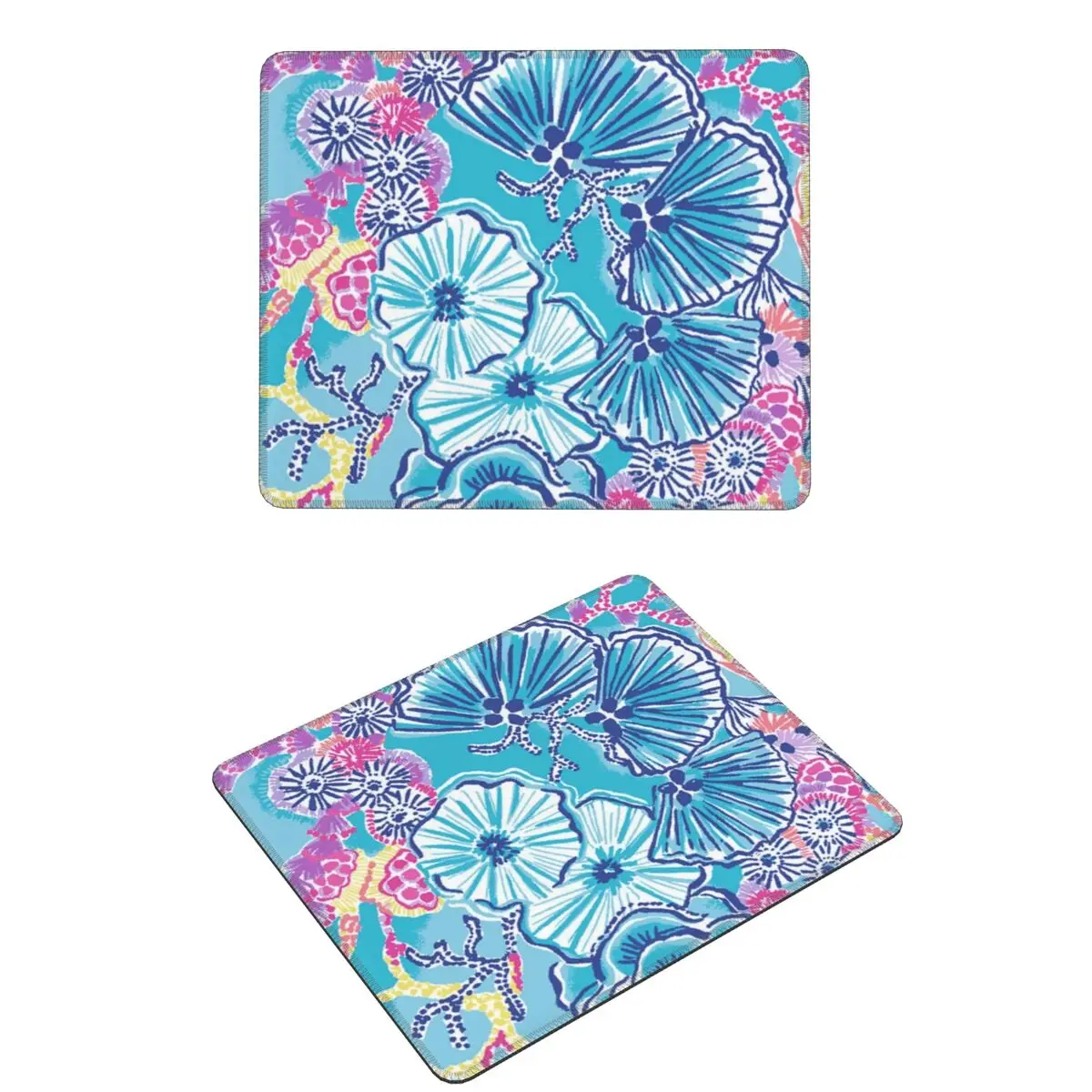 

Lily Pulitzer Mouse Pad Computer Keyboard Mouse Mat Gaming Laptop Desk Mat Office Accessories Table Mats