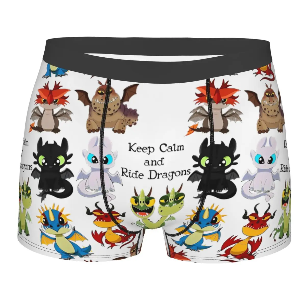 

Novelty Boxer Ride Dragons Httyd Toothless Shorts Panties Briefs Men Underwear Breathable Underpants for Male