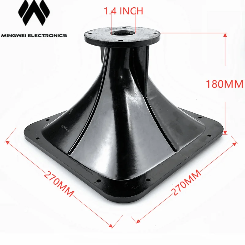 MW Audio PRO Audio Horn for Full Range Cabinet Compress Driver Size 270L*270W*180h 1.4