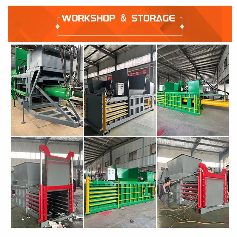 Picture 3: Complete Baling System Horizontal Baler With Conveyor Tying Device Professional Technical Support
