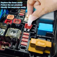 306PCS Car Fuses Assortment Kit, Mixed Vehicle Blade Fuses - Standard & Mini & Low Profile Mini Fuse