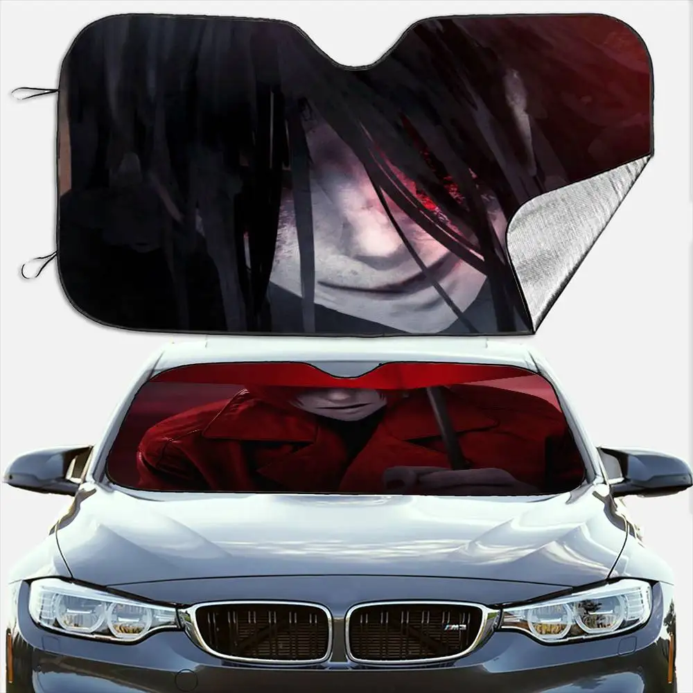 Homicipher-اللعبة الموقع الرسمي ستائر ظلة السيارة الزجاج الأمامي المضادة للأشعة فوق البنفسجية حماية الجبهة الشمس الظل التبريد حامي