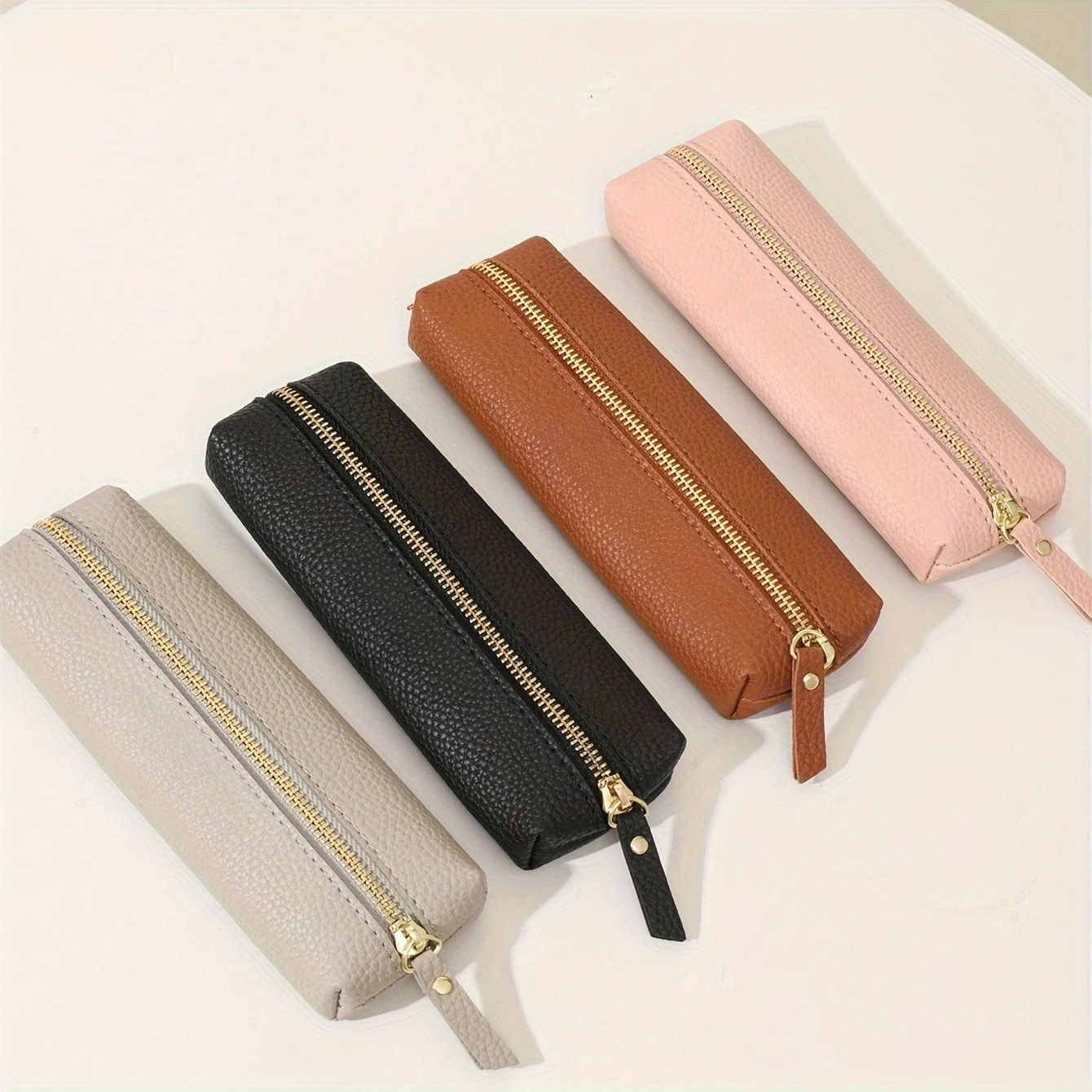 ミニマリストレトロPUレザー収納バッグ、多用途化粧品財布コイ - Leatherwork Essentials のレビューと価格