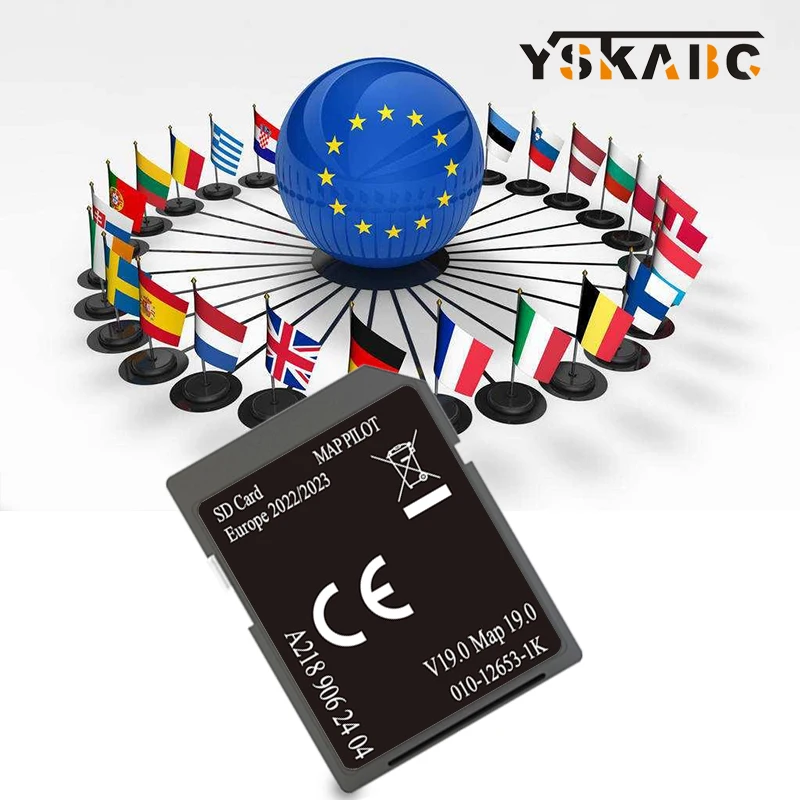 

SD Card Compatible for Mercedes GLE-Class C292 from 2015-onwards Vehicle Cover EU Map A2189062404 V19 Upgrade Garmin Navigation