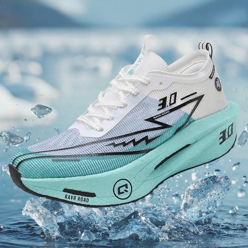 

Men's Carbon Board Sneakers Anti-slip Cushioned Comfortable Racing Training Running Shoes Mesh Tennis Shoes Casual for Women