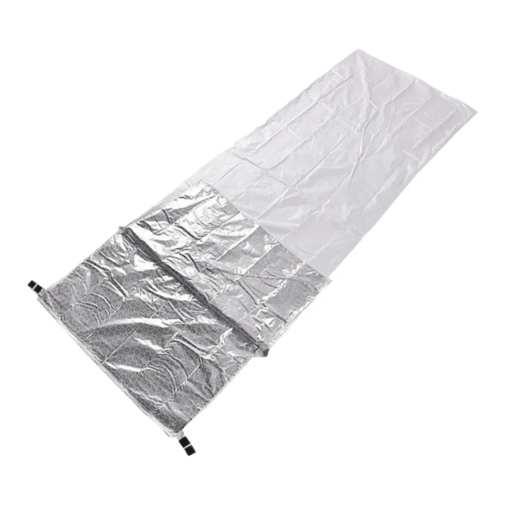 Ultralight Camping Gear Thermal Sleeping Bag Lightweight 131g Design Spacious Layout Structure Thermal Reflective Sleeping Bag
