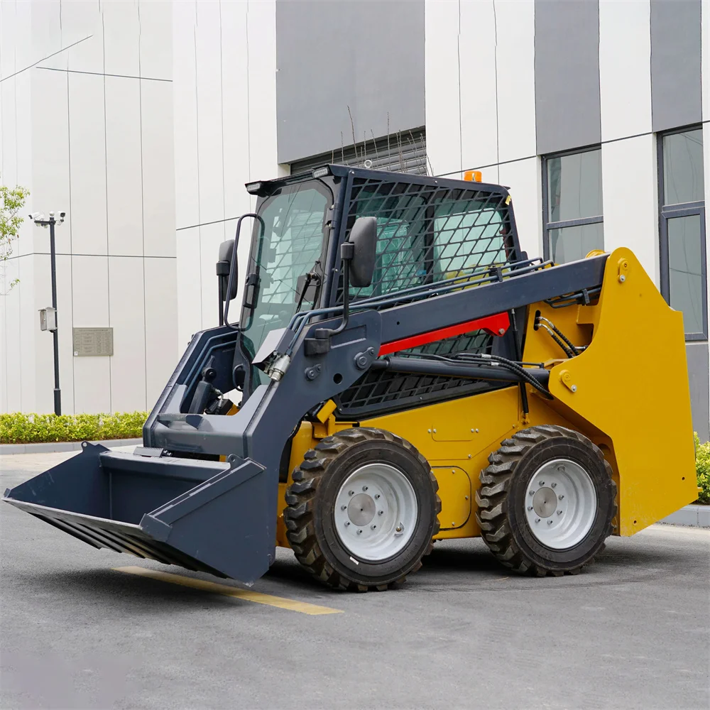 Premium new mini skid steer loader mini excavation skidsteer attachments skid steer loader