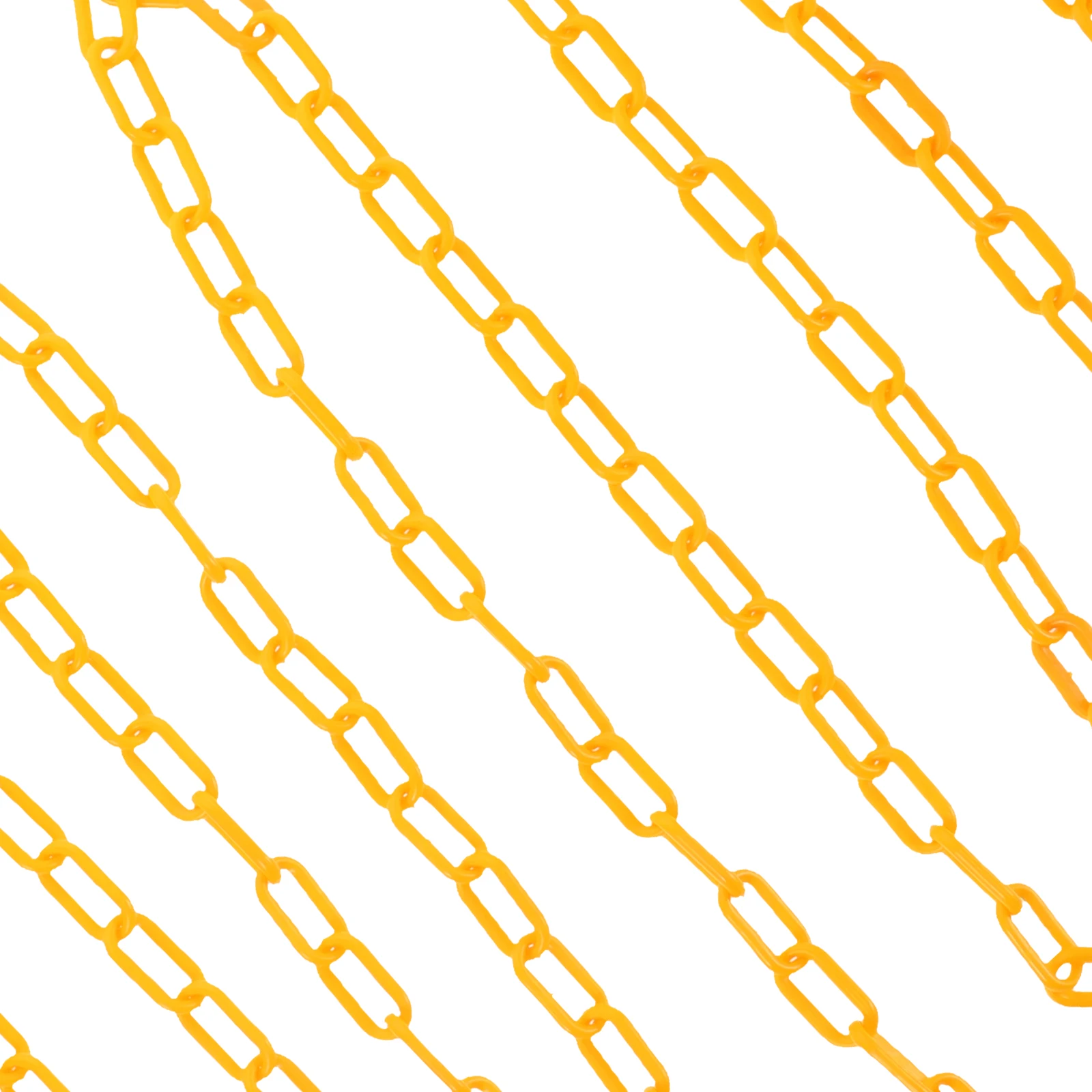 Plastic Chain for Indoor Outdoor Use UV Resistance Crowd Control Safety Chain Barrier Fence Traffic Guard