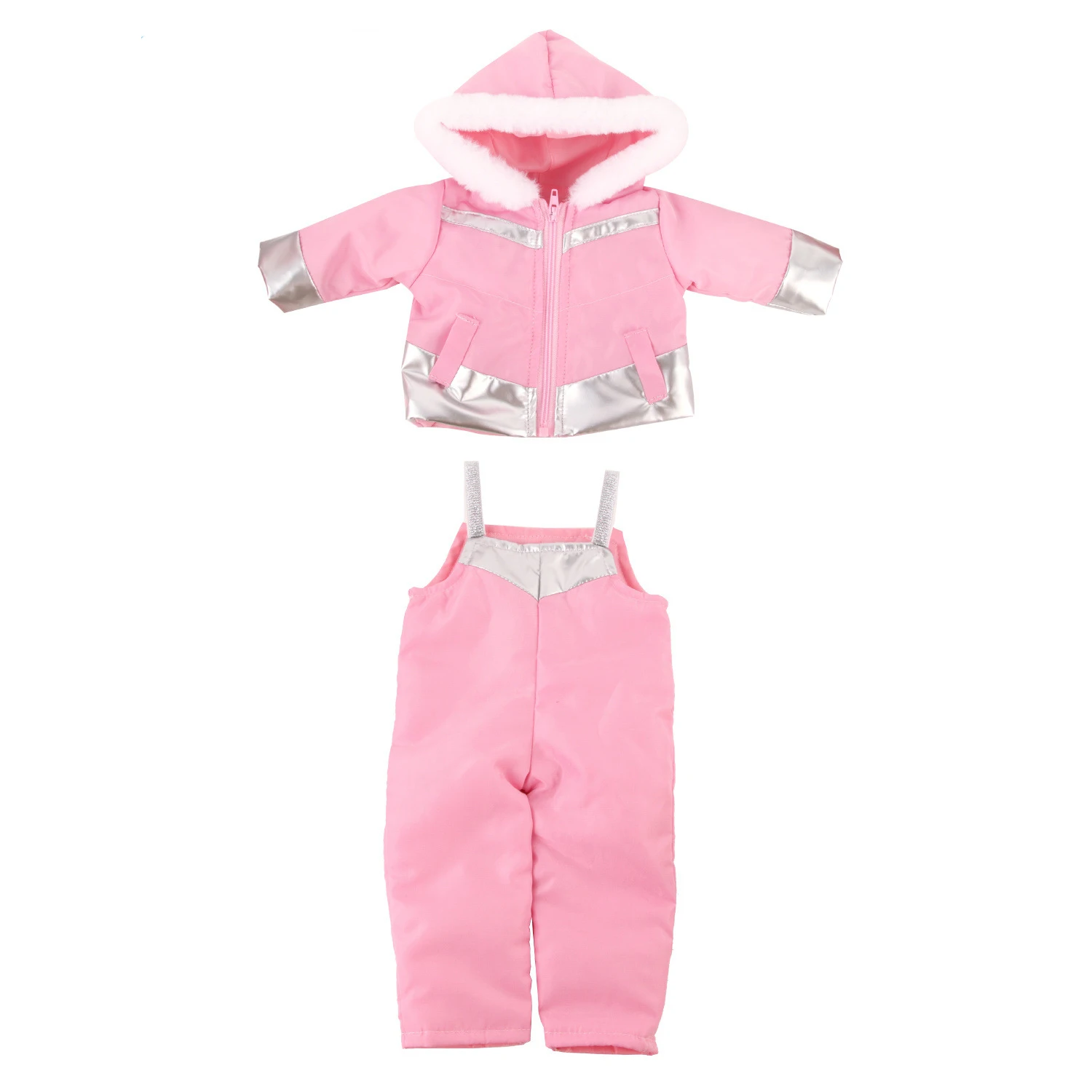 Doll Accessory 18inch American Girl Doll Winter Clothes Cotton Coat Down Jacket Set Our Generation Girls