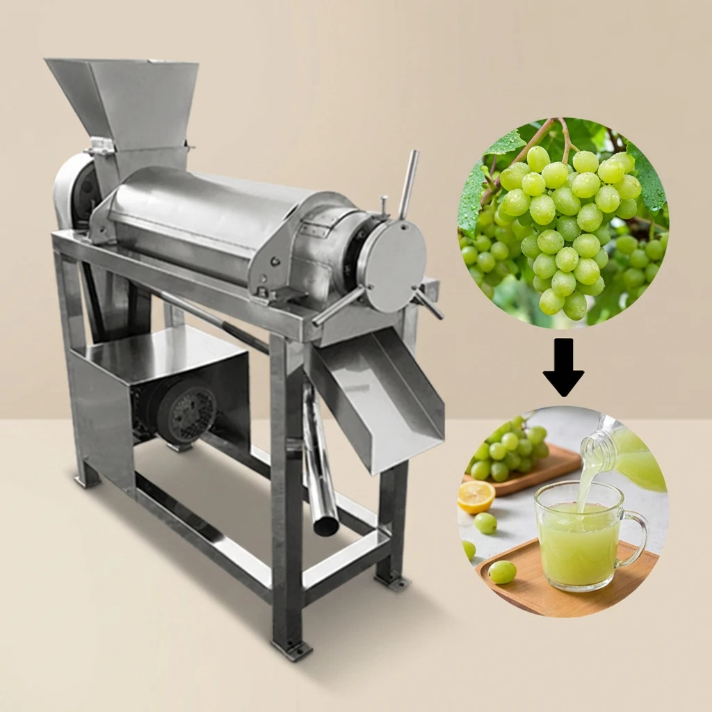 Cold Press Juicer - Mesin Pemeras Jus Sekrup Dingin Komersial