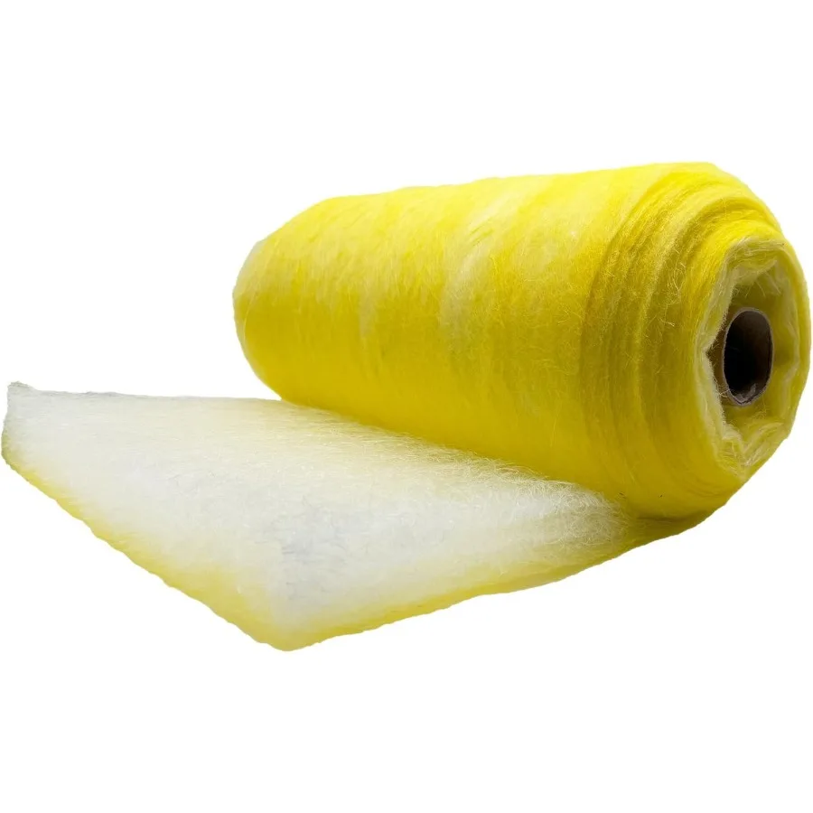 

Сверхмощный рулонный фильтр из стекловолокна для выхлопной покрасочной камеры, предназначенный для промышленных распылительных канавок, предложение превосходных частиц