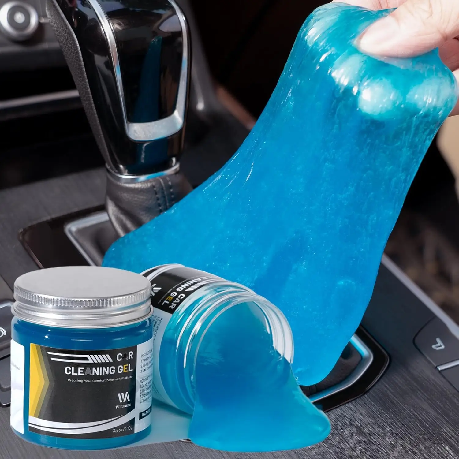 

Universal Auto Interior Cleaning Gel Putty Slime for Dashboard Console Keyboard Dust Removal