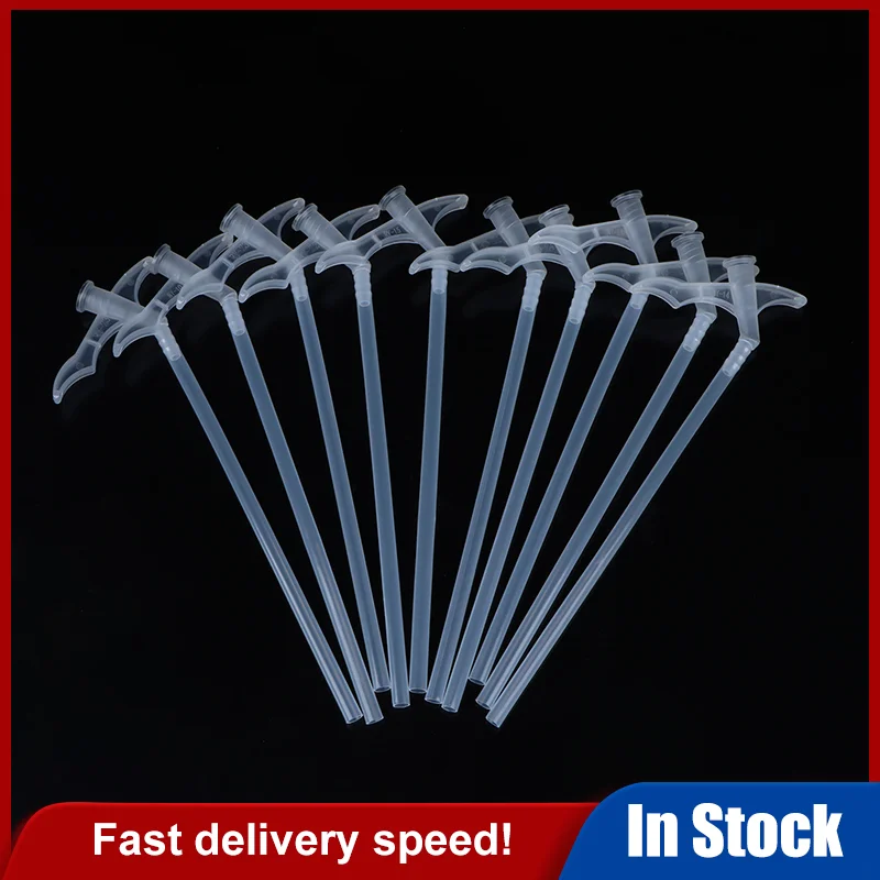 10Pcs/lot Spray Foam Tubes Nozzle Filling Polyurethane Foam Glue Gun Connection Tube Replacement DIY Insulating Foam Tube