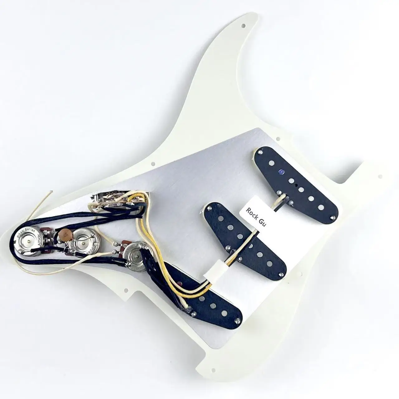 ST Style SSS Single Coil Guitar Pickguard Pickups Texas Special Loaded Stratocaster Prewired Control Plate Assembly