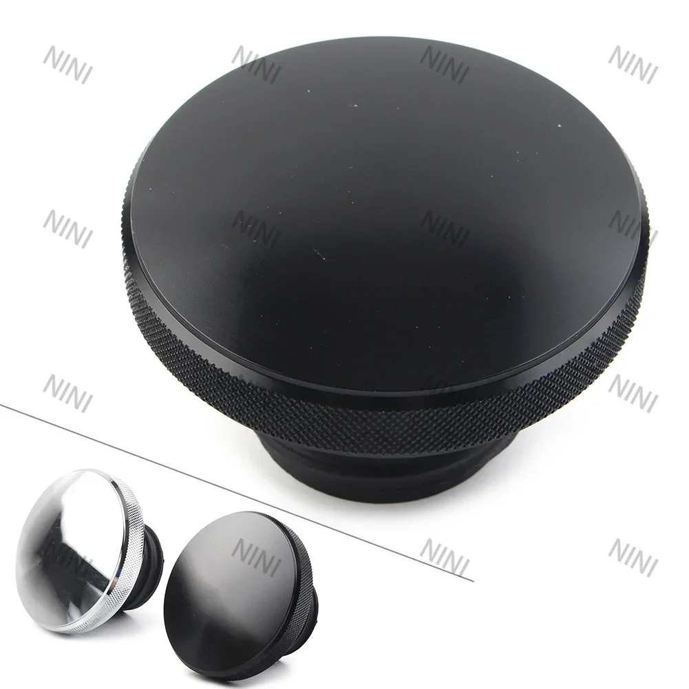 

Motorcycle For Harley Dyna Road King Heritage Softail 1982-up Aluminum Black/Chrome Vented Gas Cap Fuel Tank Cover